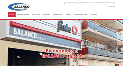 Desktop Screenshot of neumaticosbalanco.com.ar