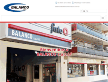 Tablet Screenshot of neumaticosbalanco.com.ar